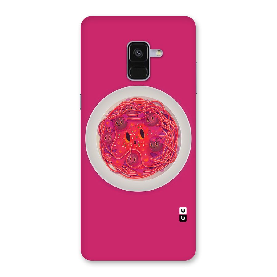 Pasta Cute Back Case for Galaxy A8 Plus