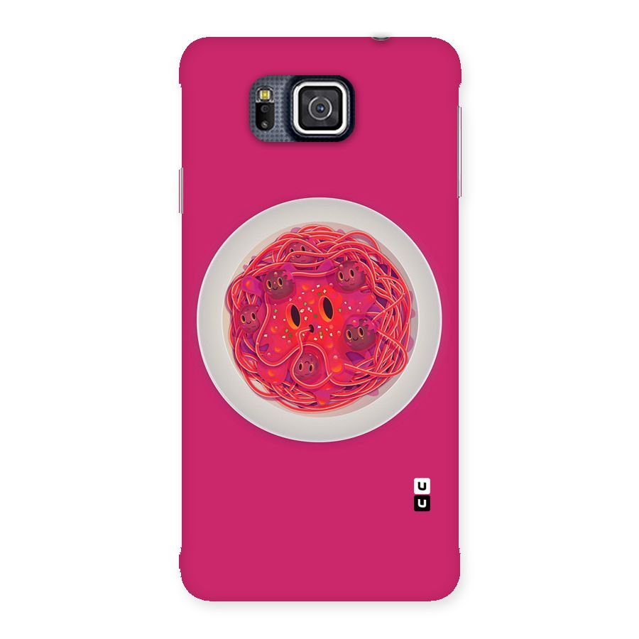 Pasta Cute Back Case for Galaxy Alpha