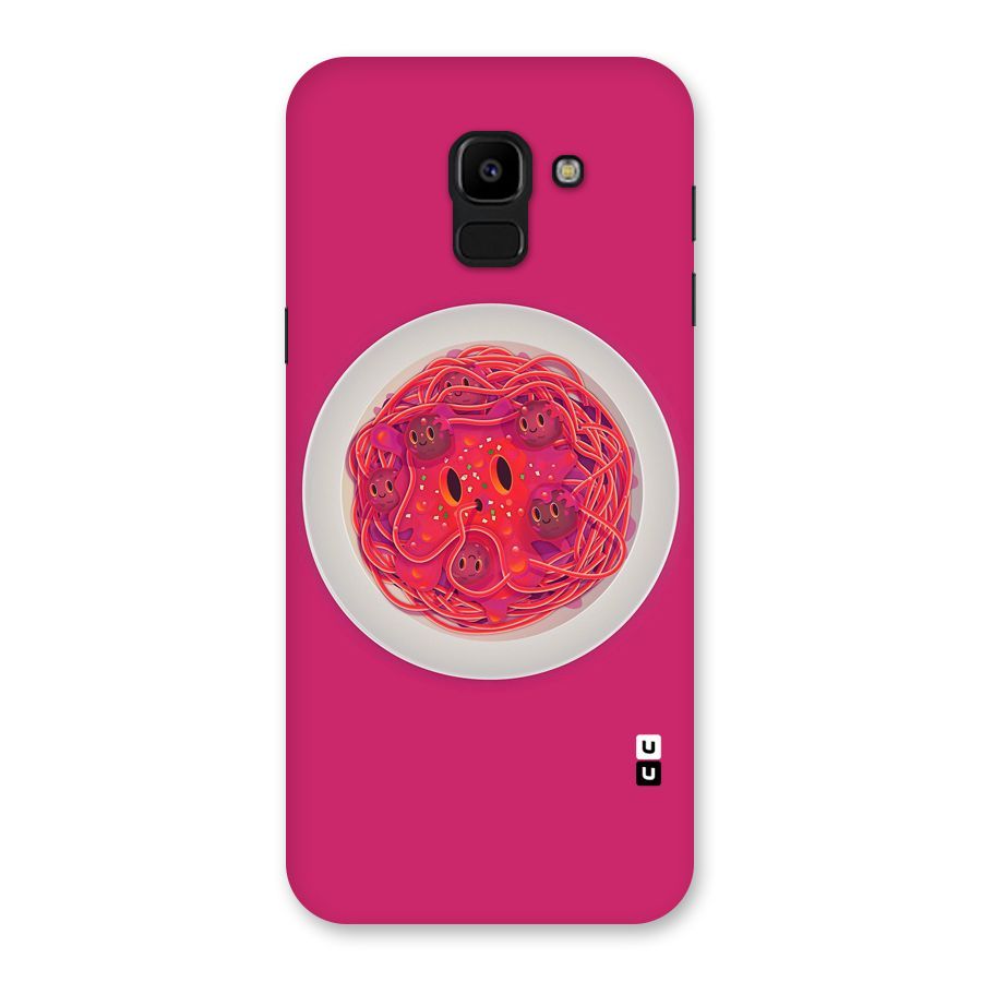 Pasta Cute Back Case for Galaxy J6