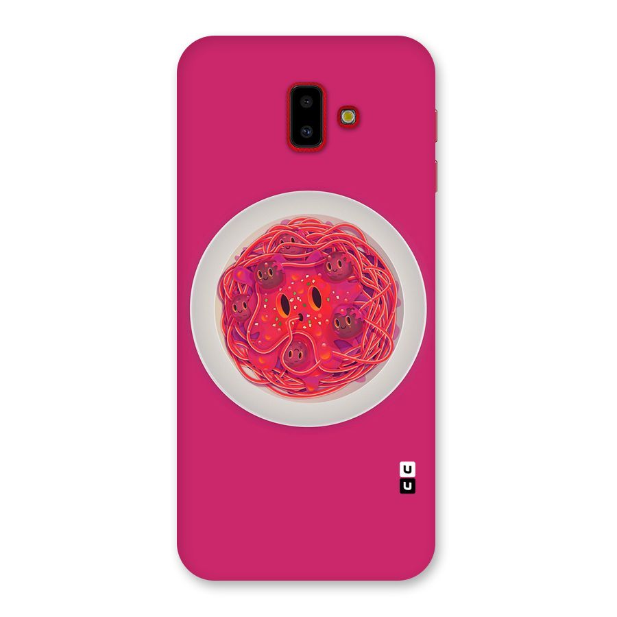 Pasta Cute Back Case for Galaxy J6 Plus