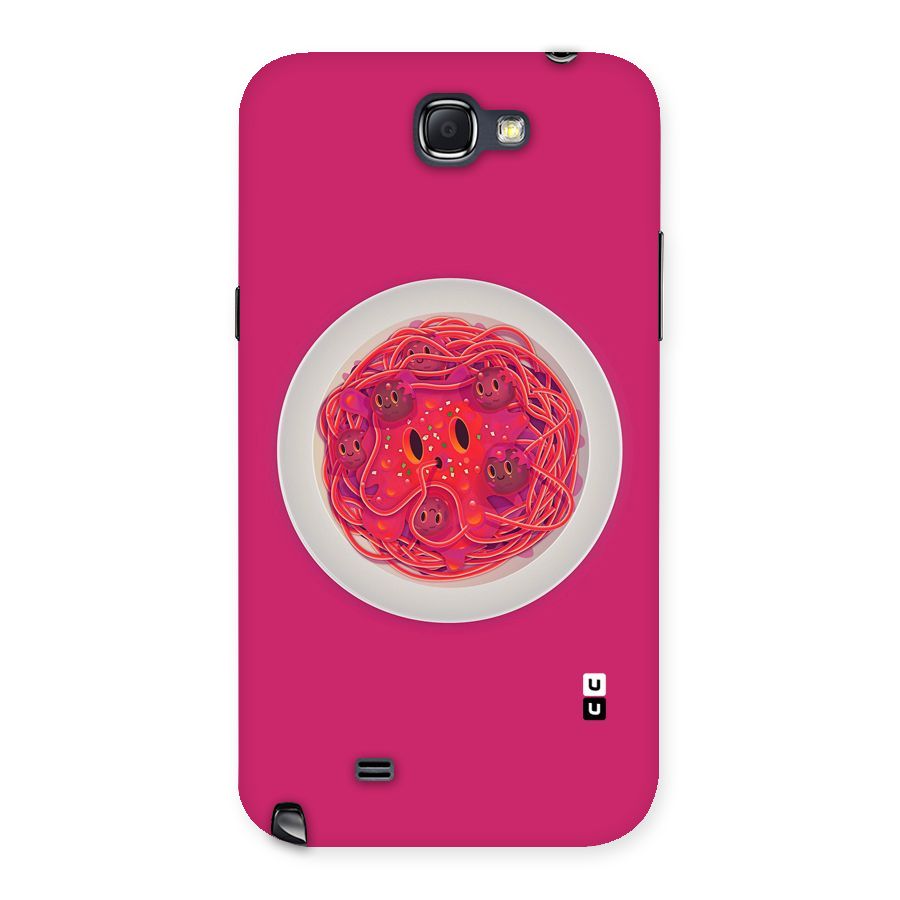 Pasta Cute Back Case for Galaxy Note 2