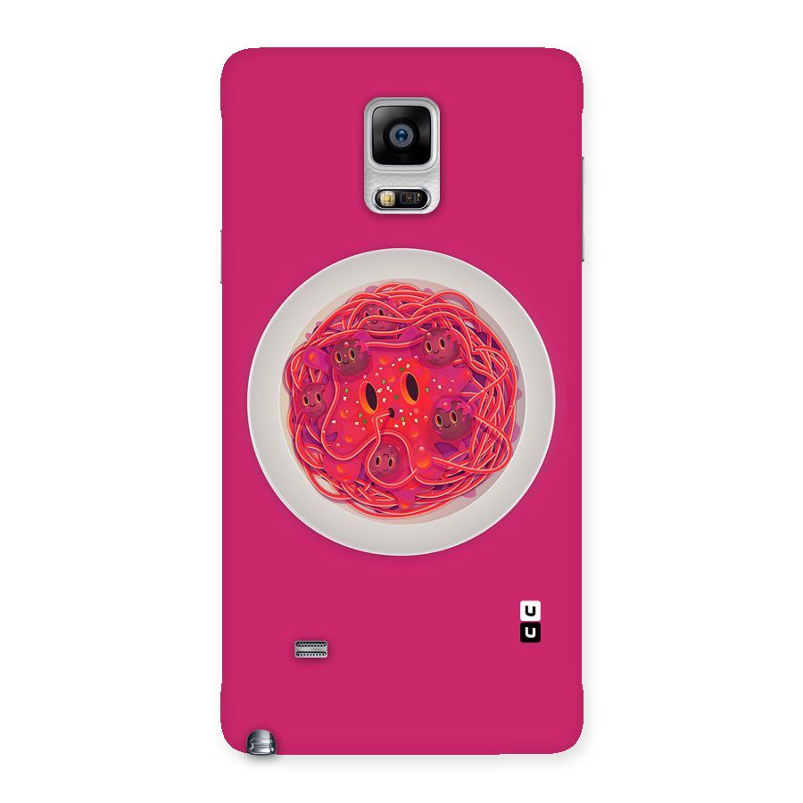 Pasta Cute Back Case for Galaxy Note 4