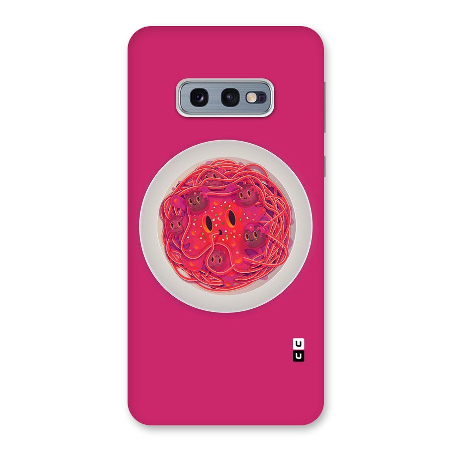 Pasta Cute Back Case for Galaxy S10e