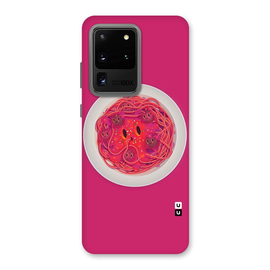 Pasta Cute Back Case for Galaxy S20 Ultra