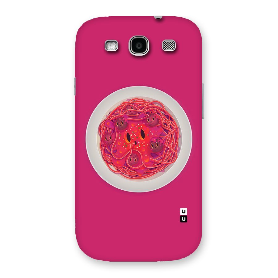 Pasta Cute Back Case for Galaxy S3