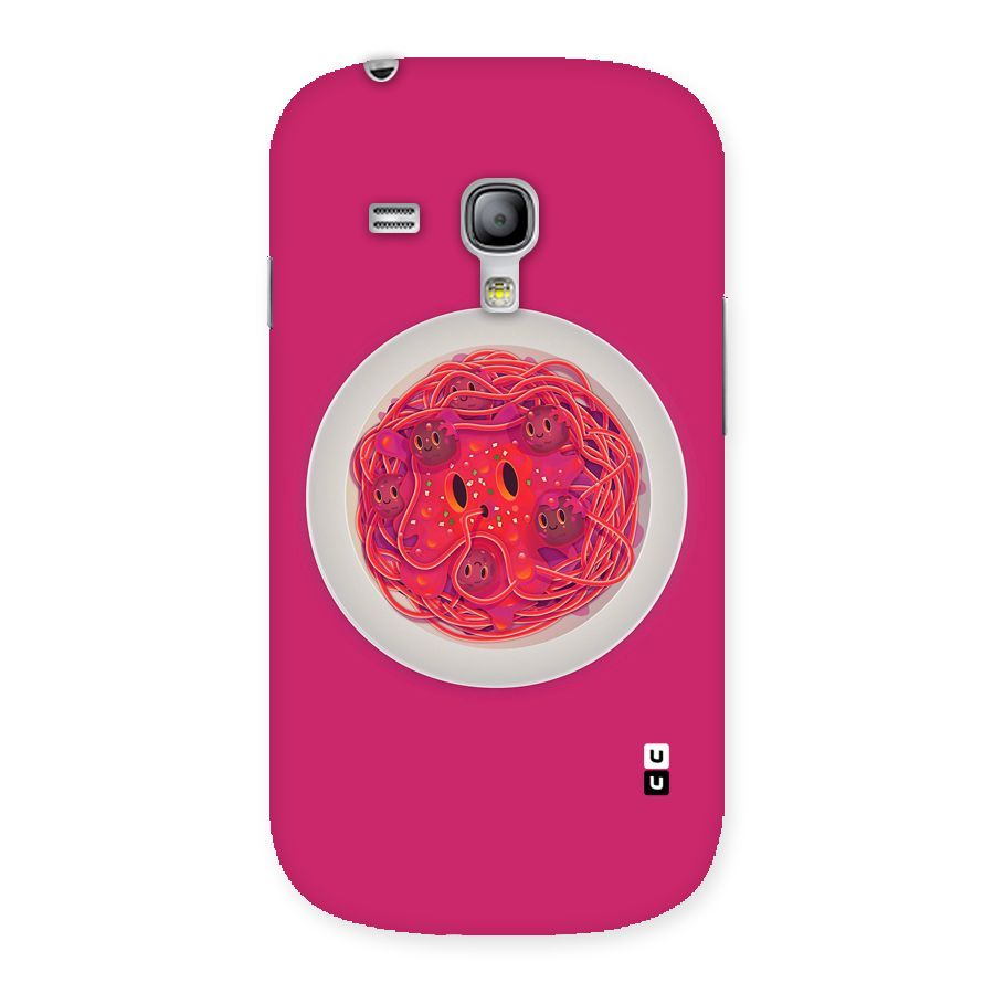 Pasta Cute Back Case for Galaxy S3 Mini
