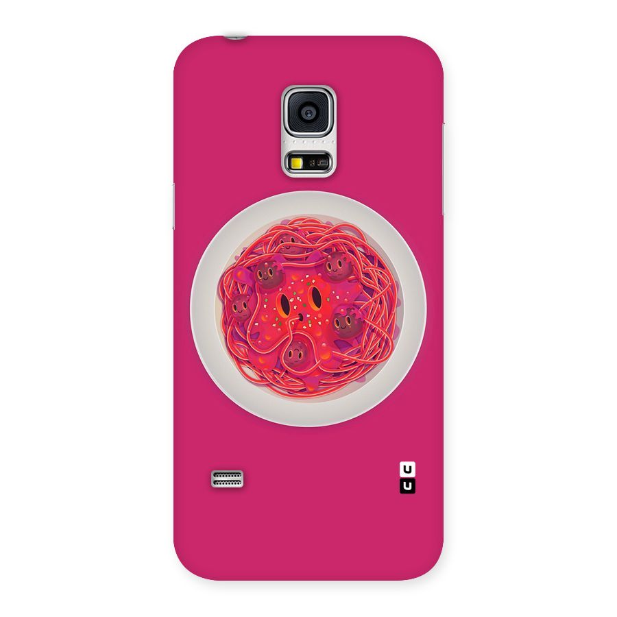 Pasta Cute Back Case for Galaxy S5 Mini