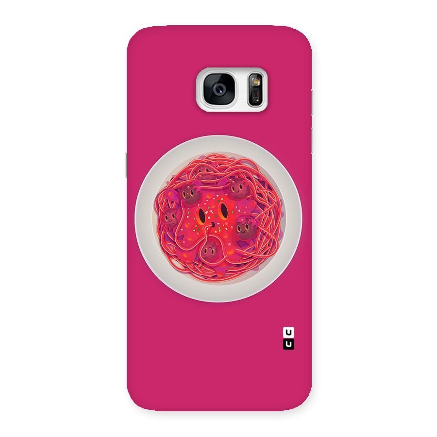 Pasta Cute Back Case for Galaxy S7 Edge