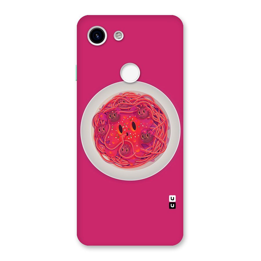 Pasta Cute Back Case for Google Pixel 3