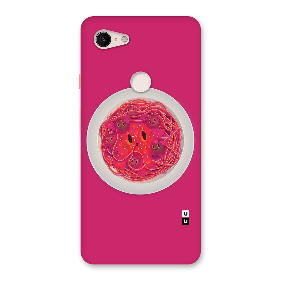Pasta Cute Back Case for Google Pixel 3 XL