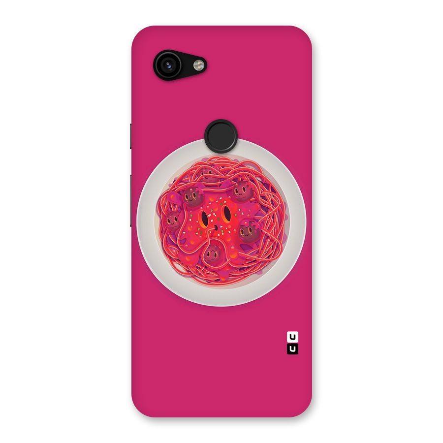 Pasta Cute Back Case for Google Pixel 3a