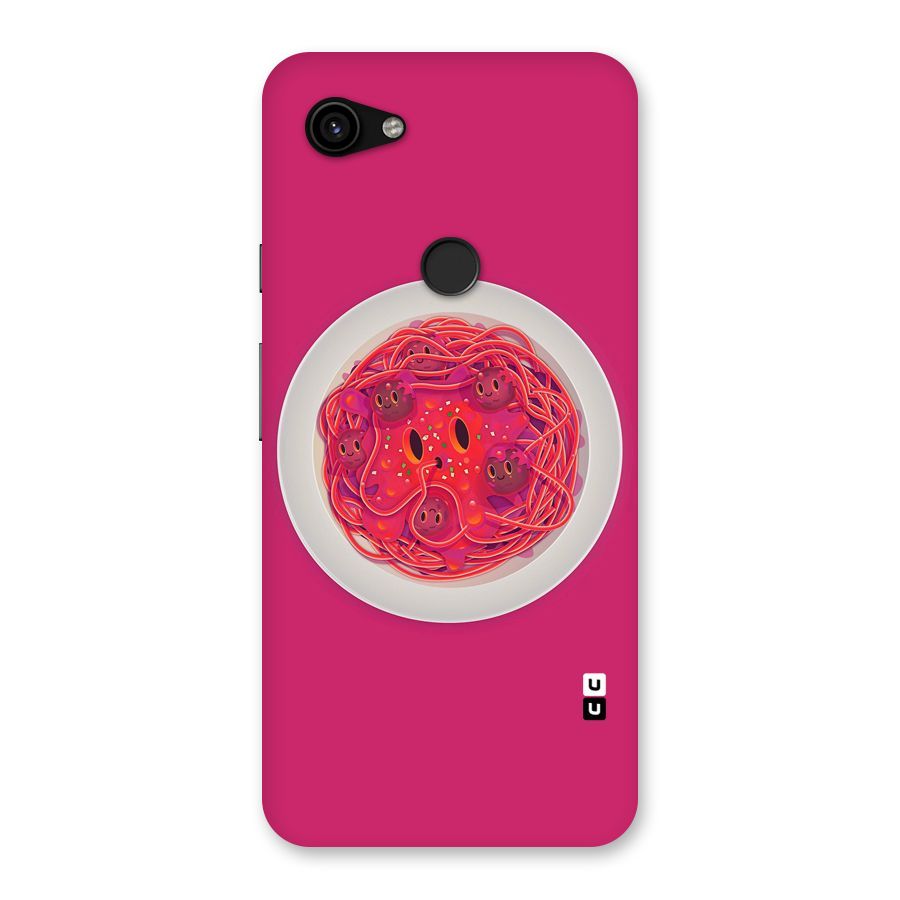 Pasta Cute Back Case for Google Pixel 3a XL