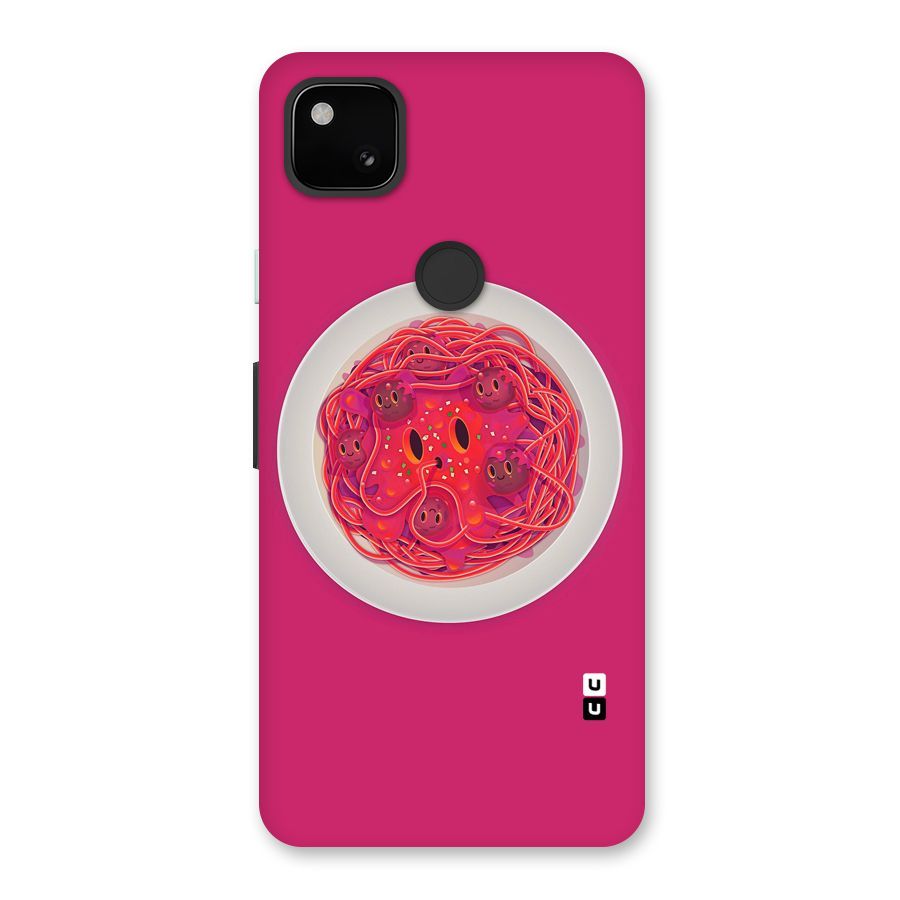 Pasta Cute Back Case for Google Pixel 4a