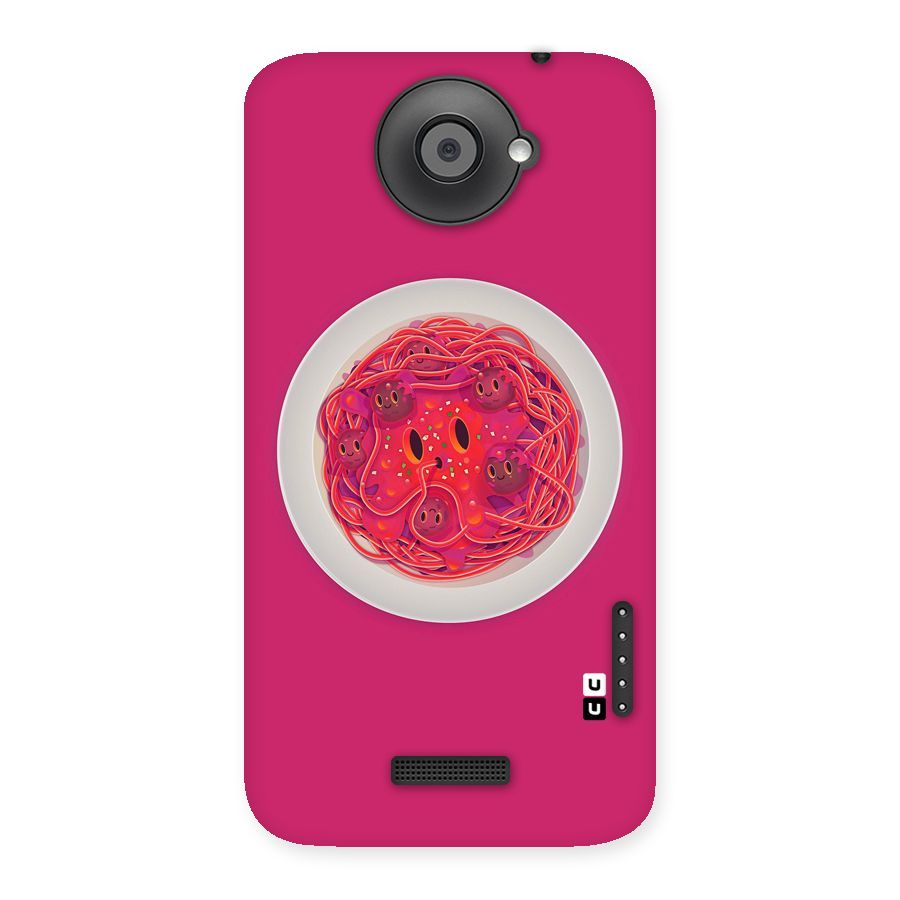 Pasta Cute Back Case for HTC One X