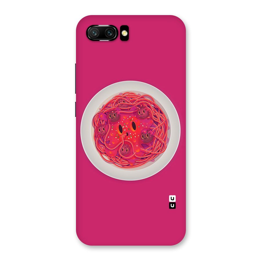 Pasta Cute Back Case for Honor 10