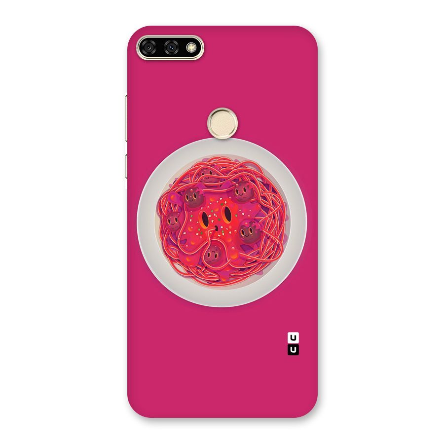 Pasta Cute Back Case for Honor 7A