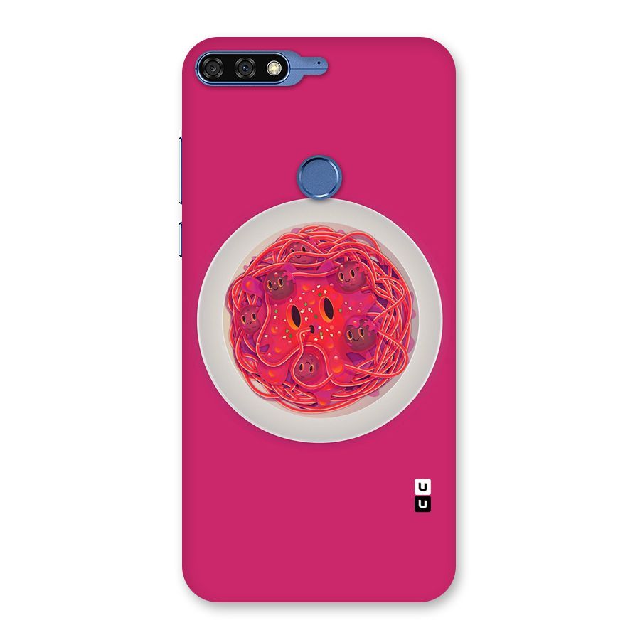 Pasta Cute Back Case for Honor 7C