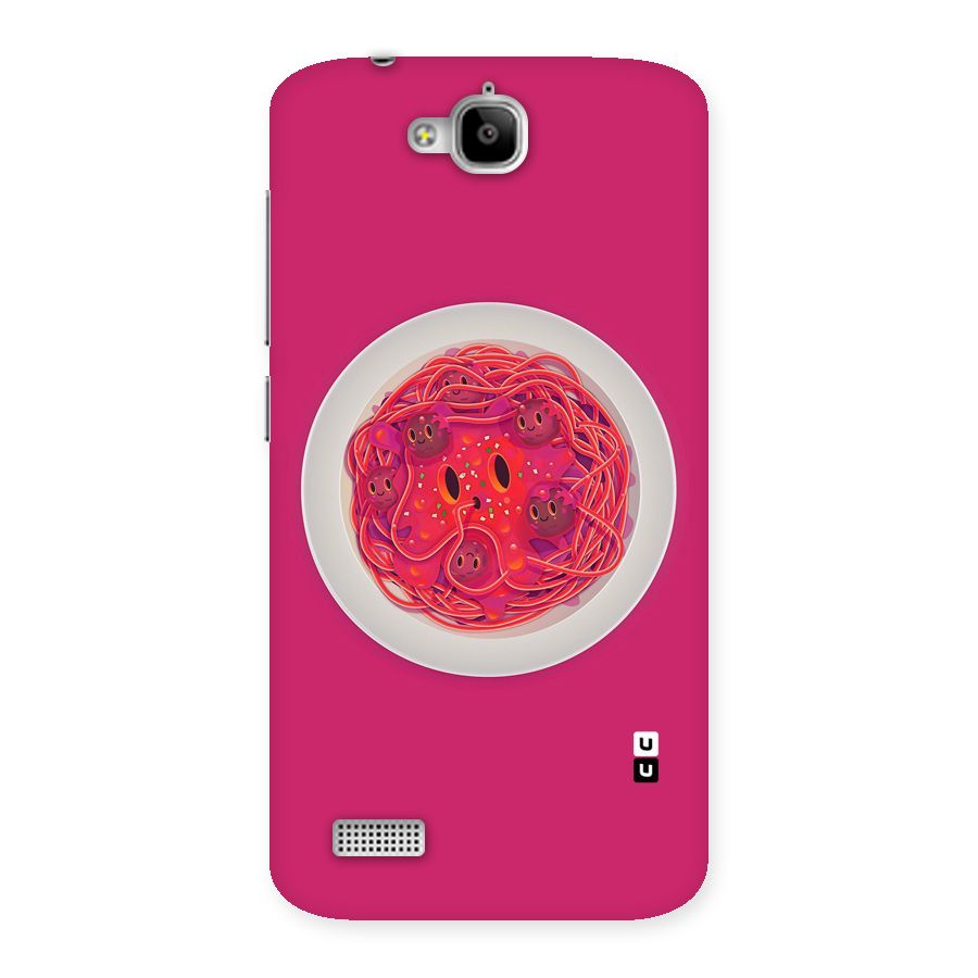 Pasta Cute Back Case for Honor Holly
