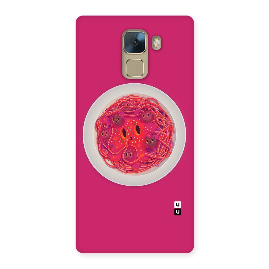Pasta Cute Back Case for Huawei Honor 7