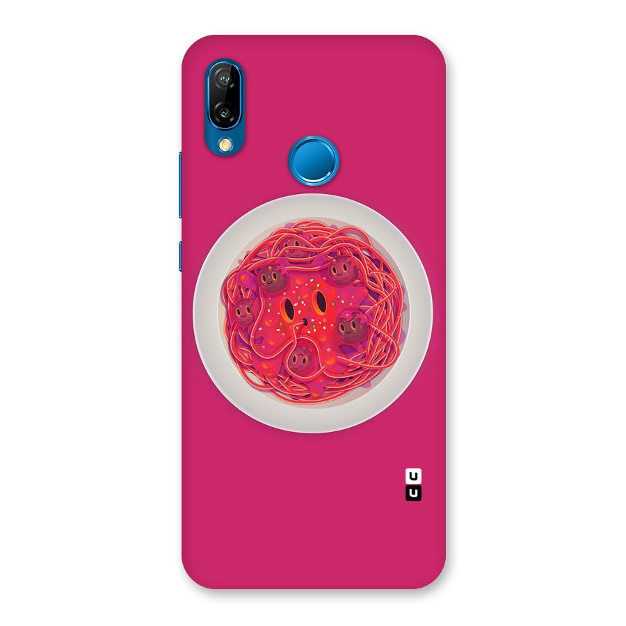 Pasta Cute Back Case for Huawei P20 Lite