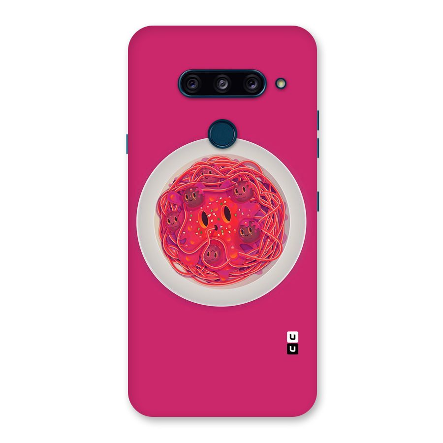 Pasta Cute Back Case for LG  V40 ThinQ