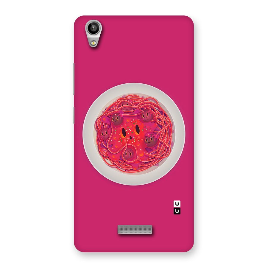 Pasta Cute Back Case for Lava-Pixel-V1