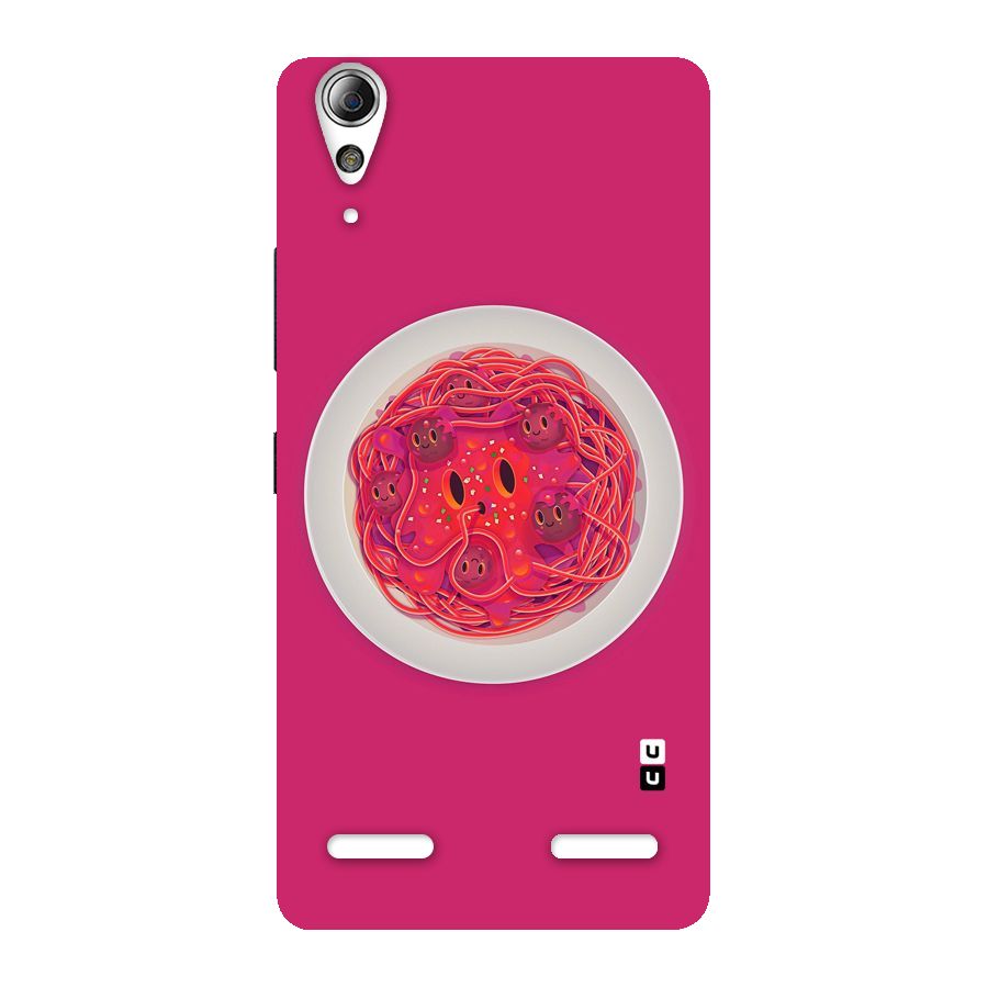 Pasta Cute Back Case for Lenovo A6000 Plus