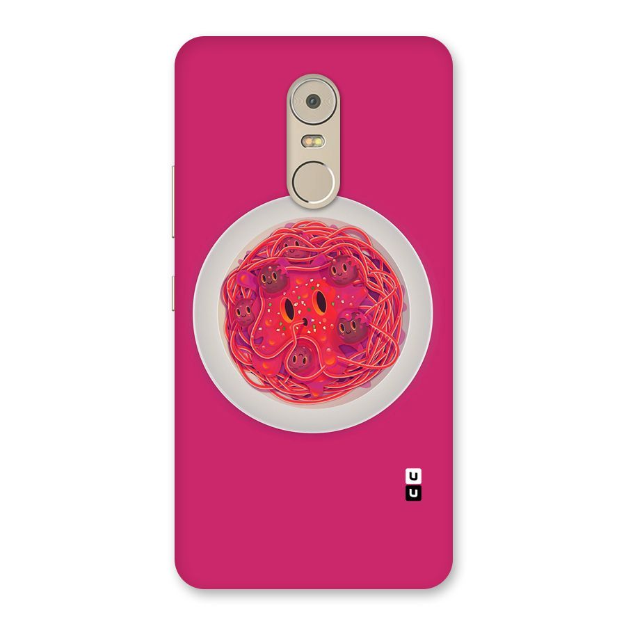 Pasta Cute Back Case for Lenovo K6 Note
