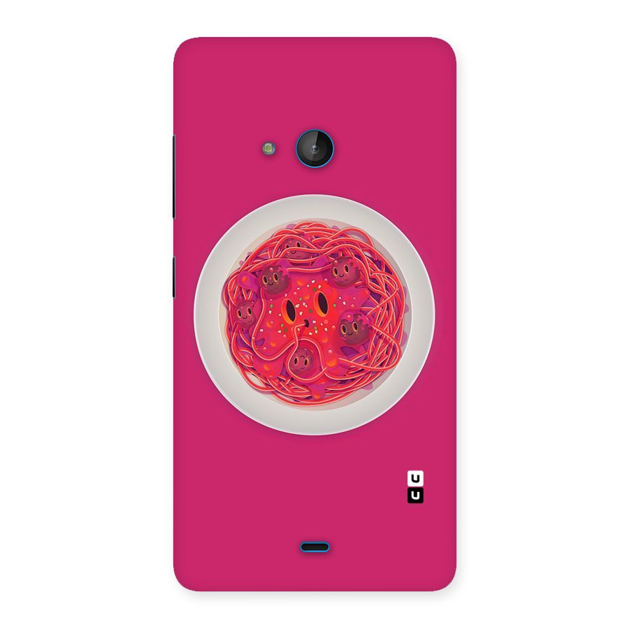 Pasta Cute Back Case for Lumia 540