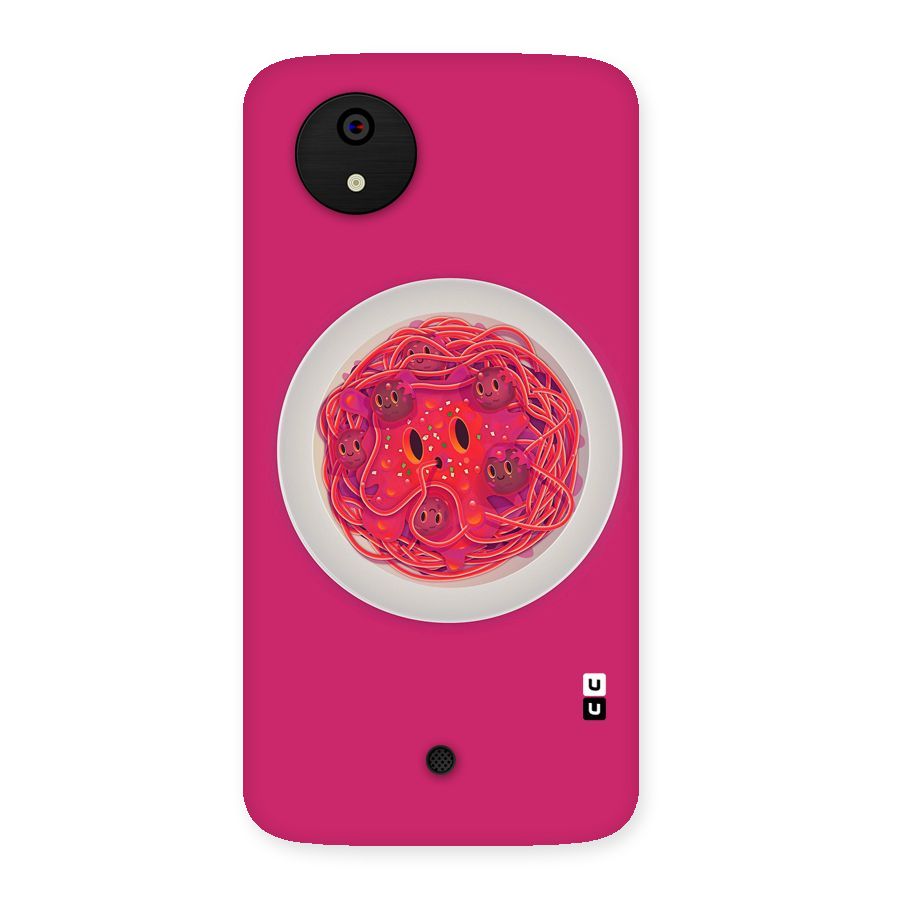 Pasta Cute Back Case for Micromax Canvas A1