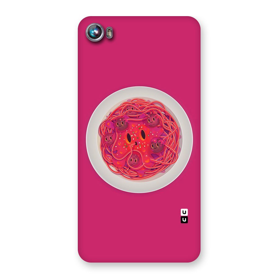 Pasta Cute Back Case for Micromax Canvas Fire 4 A107