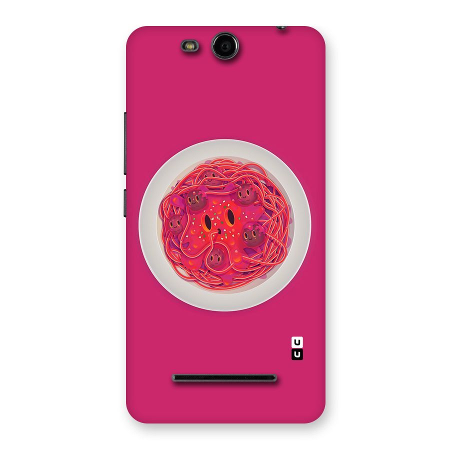 Pasta Cute Back Case for Micromax Canvas Juice 3 Q392