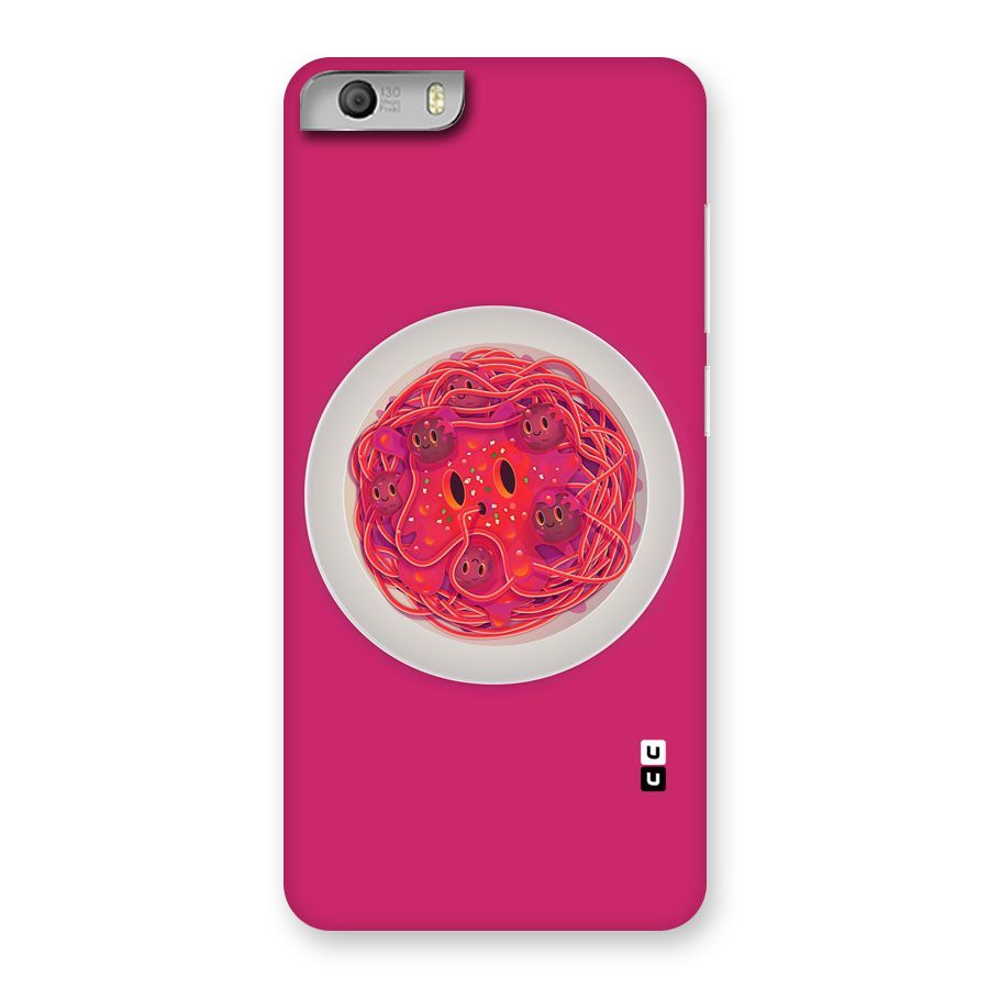 Pasta Cute Back Case for Micromax Canvas Knight 2