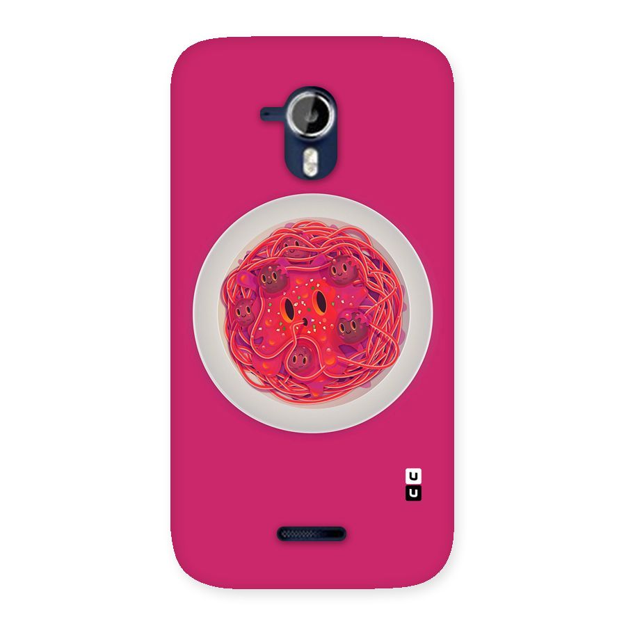 Pasta Cute Back Case for Micromax Canvas Magnus A117