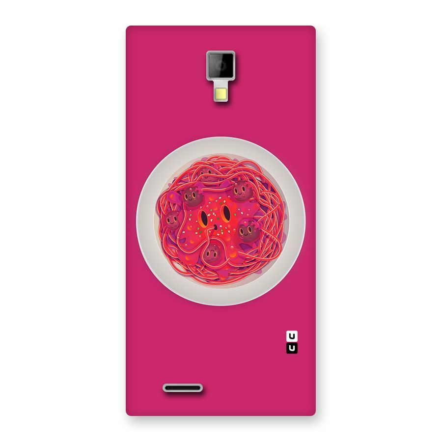 Pasta Cute Back Case for Micromax Canvas Xpress A99