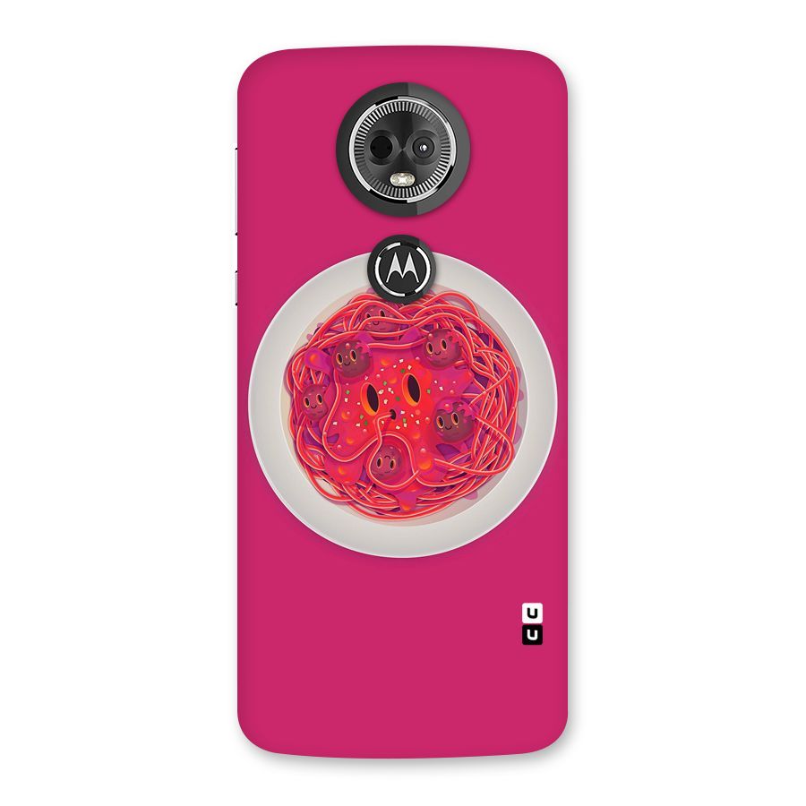Pasta Cute Back Case for Moto E5 Plus