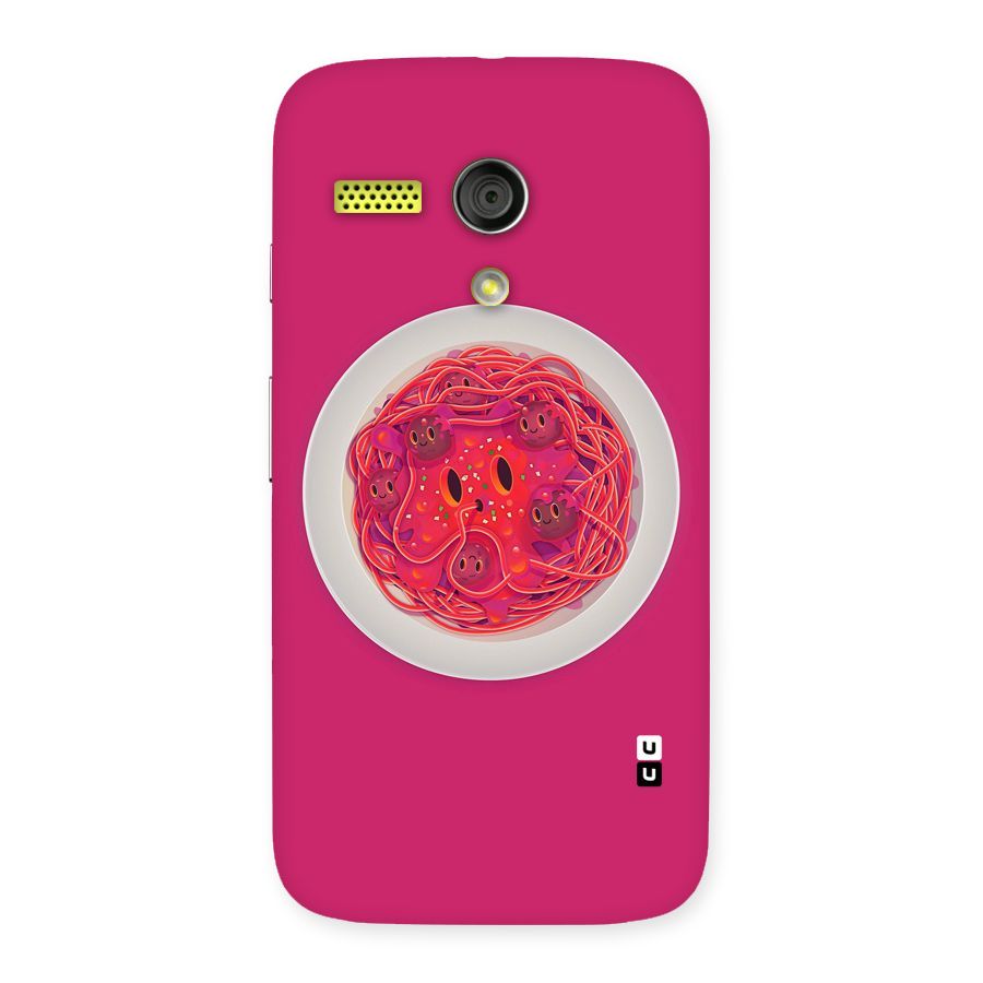 Pasta Cute Back Case for Moto G