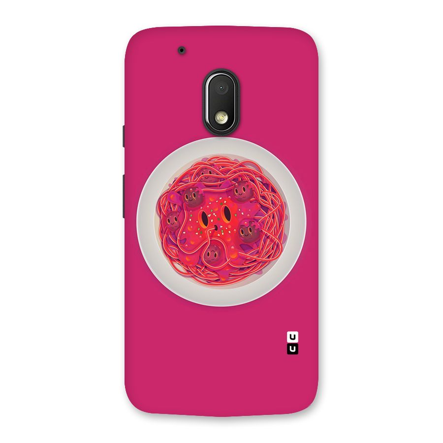 Pasta Cute Back Case for Moto G4 Play