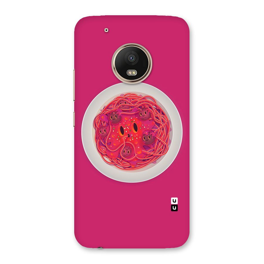 Pasta Cute Back Case for Moto G5 Plus