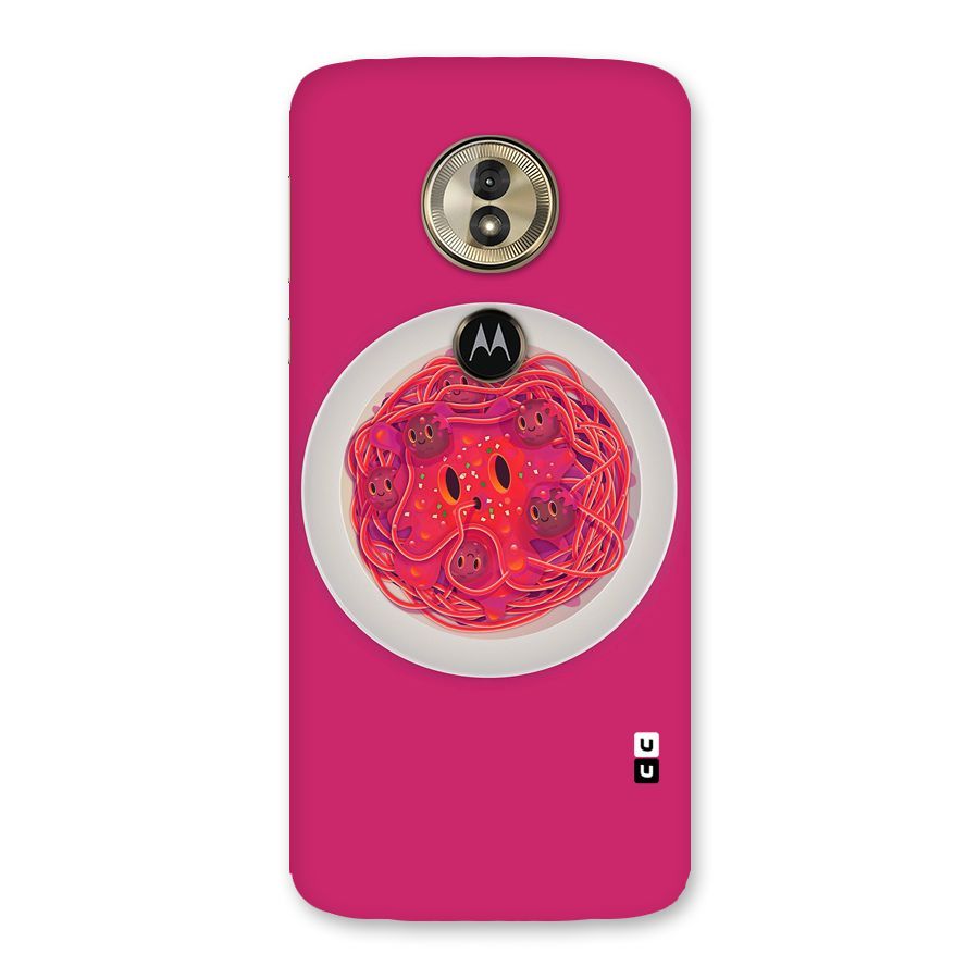 Pasta Cute Back Case for Moto G6 Play