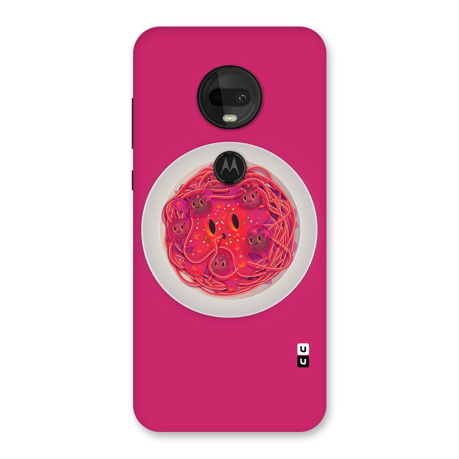 Pasta Cute Back Case for Moto G7