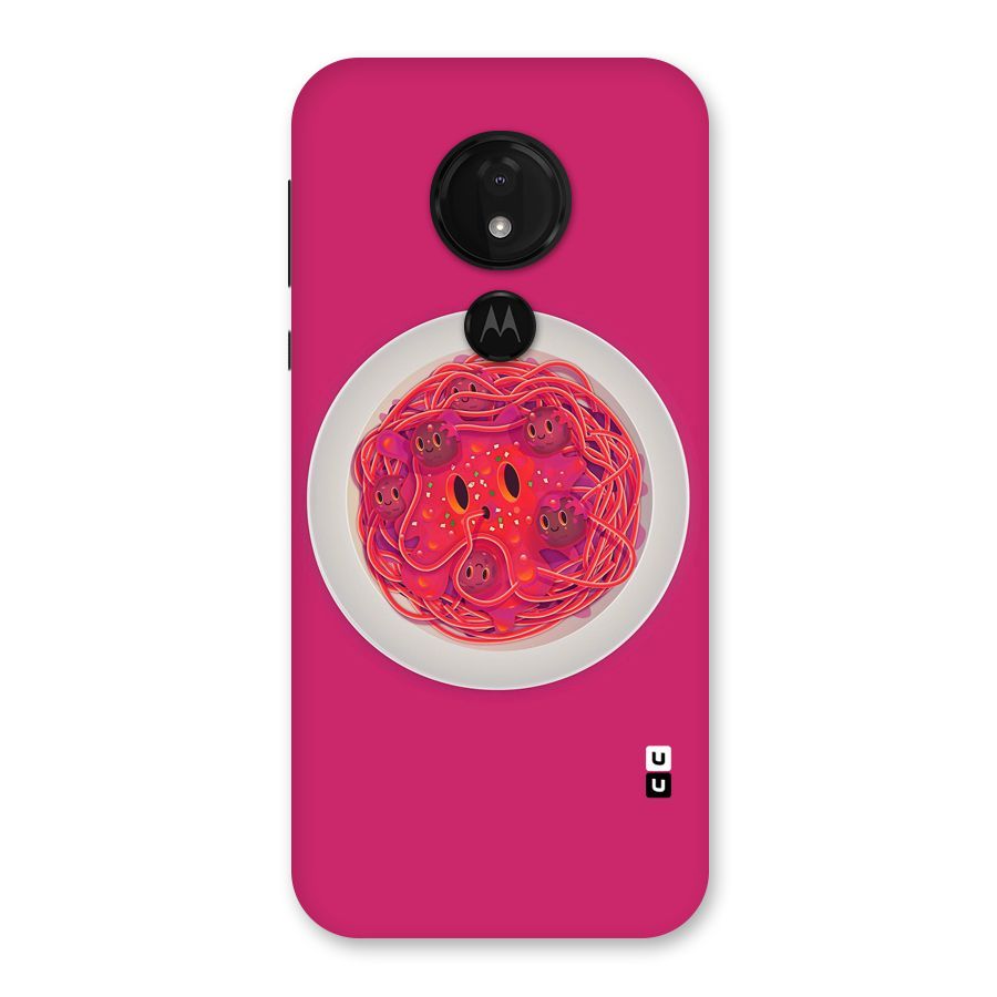 Pasta Cute Back Case for Moto G7 Power