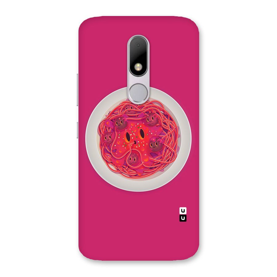 Pasta Cute Back Case for Moto M