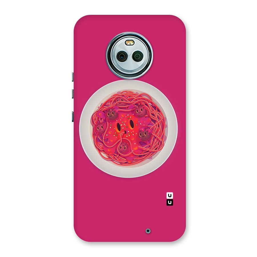 Pasta Cute Back Case for Moto X4