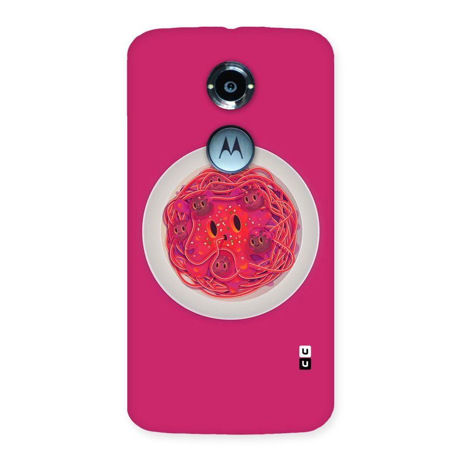 Pasta Cute Back Case for Moto X 2nd Gen