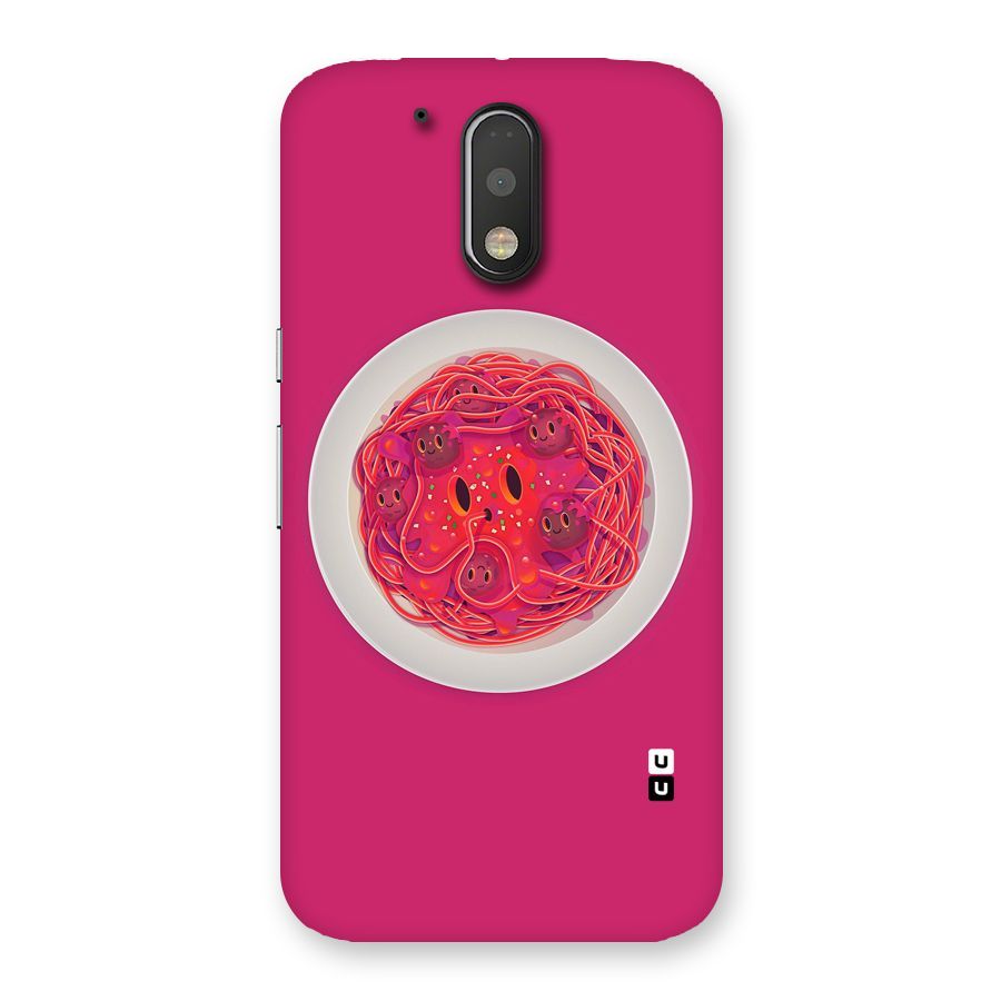 Pasta Cute Back Case for Motorola Moto G4 Plus