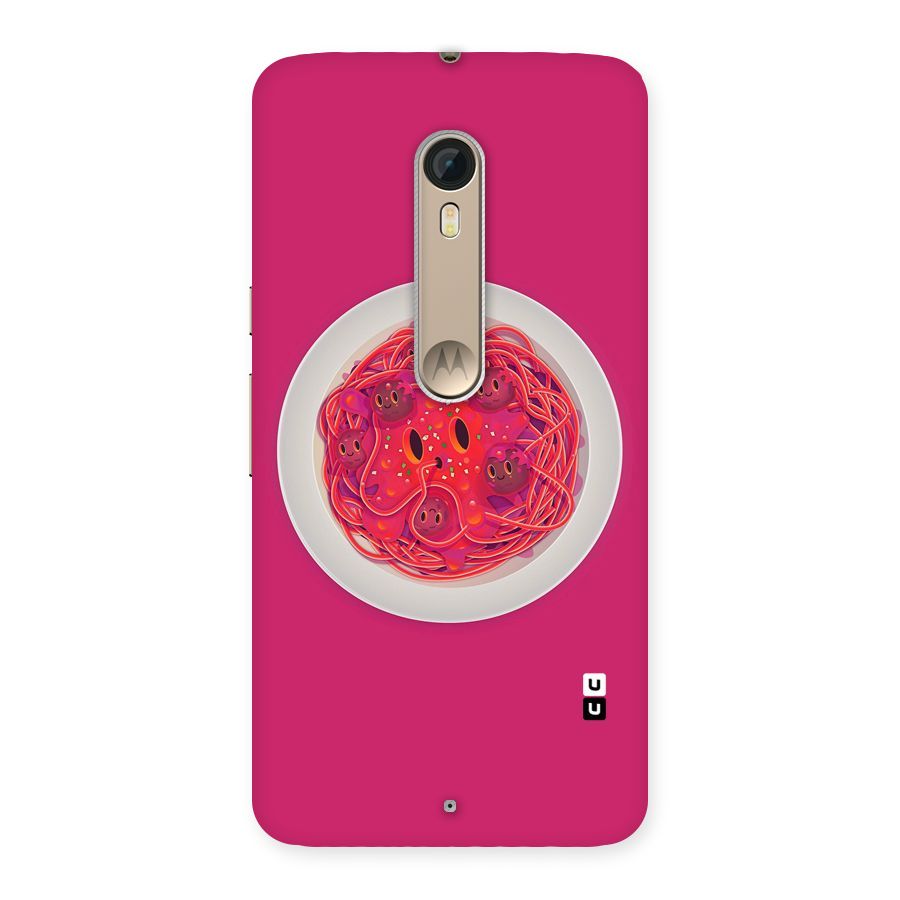 Pasta Cute Back Case for Motorola Moto X Style
