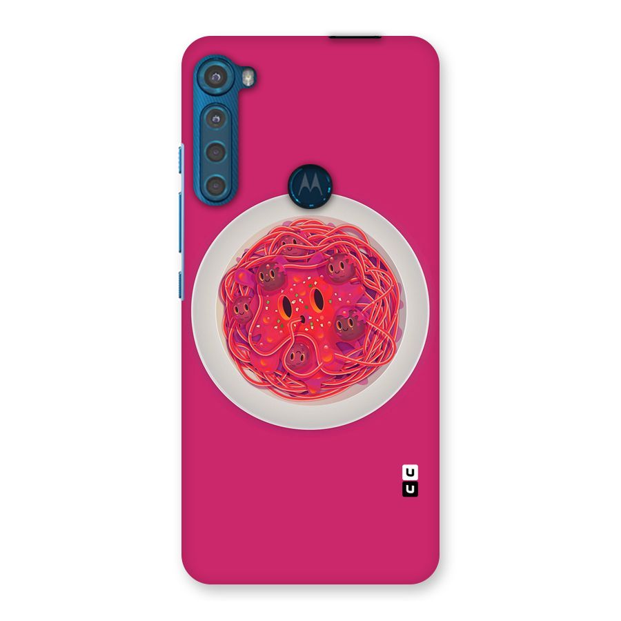 Pasta Cute Back Case for Motorola One Fusion Plus