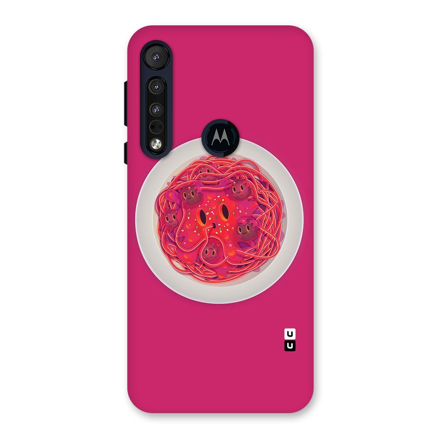 Pasta Cute Back Case for Motorola One Macro