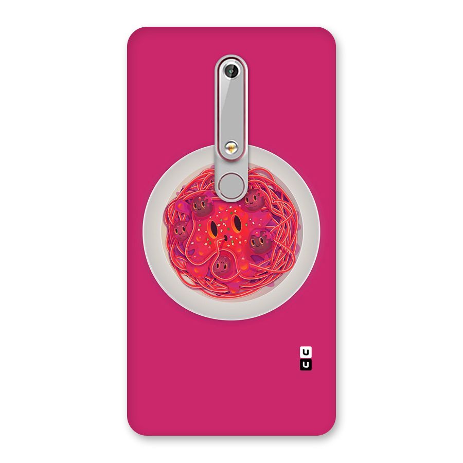 Pasta Cute Back Case for Nokia 6.1